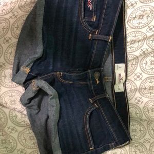 Hollister jean shorts